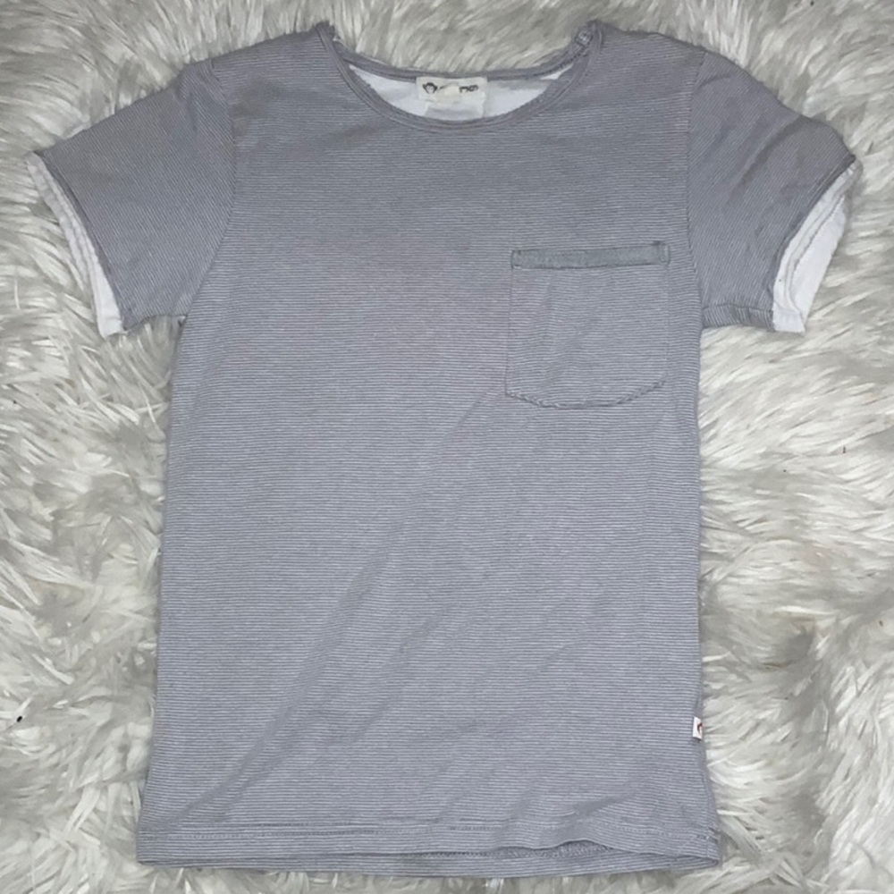 Boys ribbed stripe T-shirt